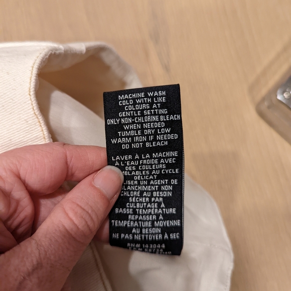 Women's Cream Crop Top - Picture 2 of 4